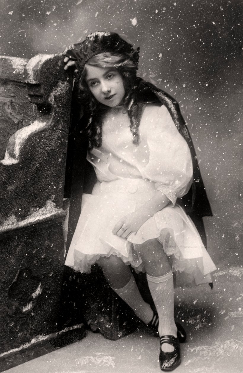 Decima Brooke i Rödluvan, 1907 av Unbekannt