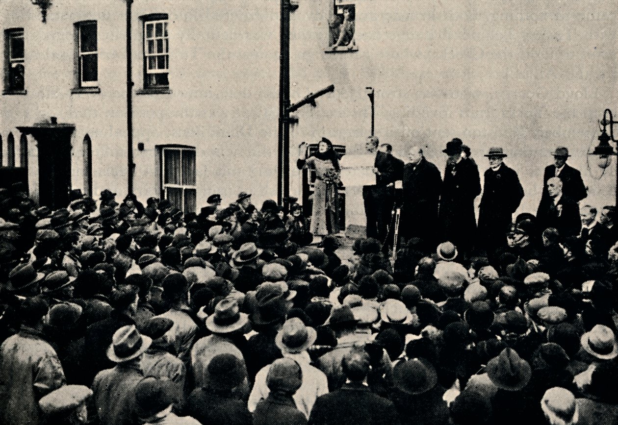 Deklarera omröstningen i Epping, 1924, 1945. av Unbekannt