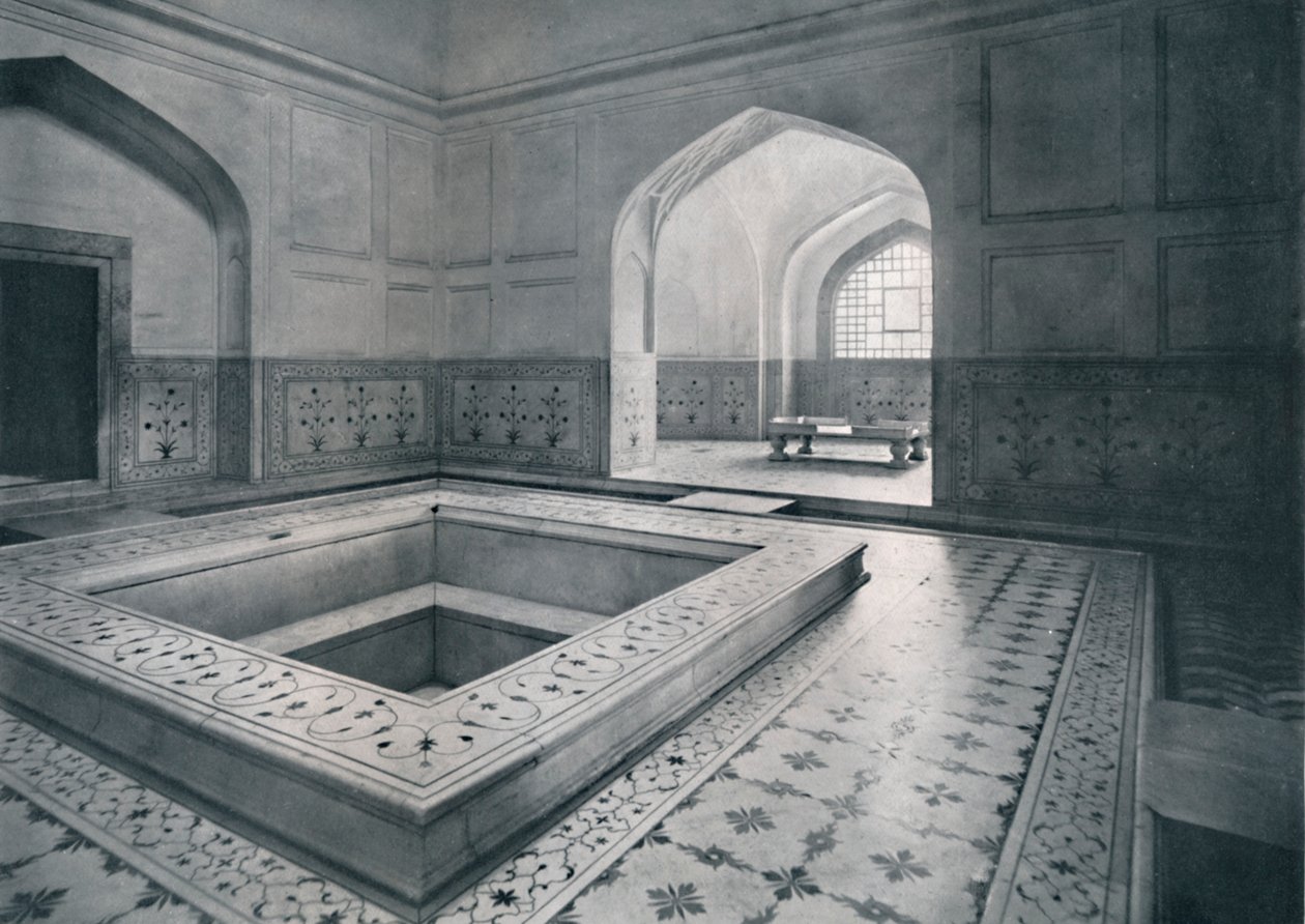 Delhi. Kungliga baden i palatset, c1910. av Unbekannt