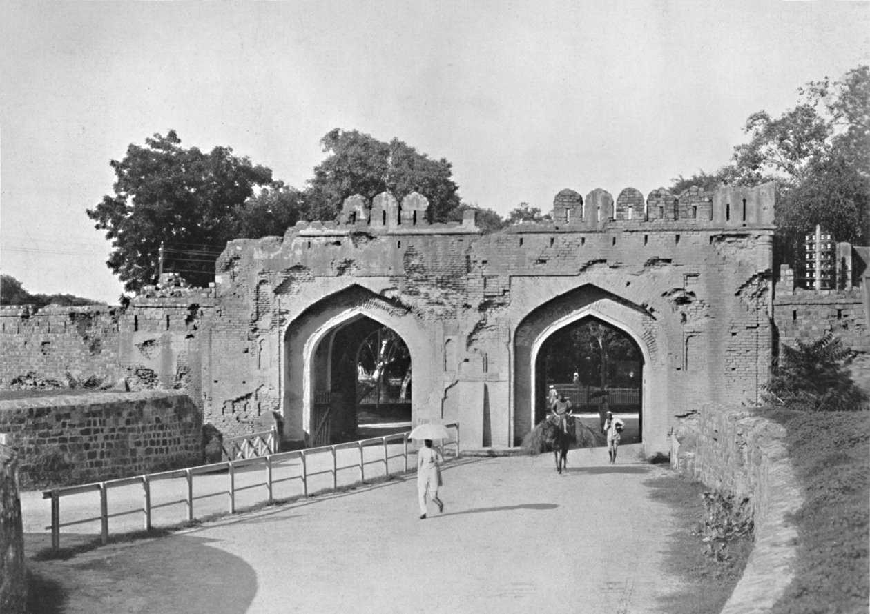 Delhi. Cashmere Gate, c1910. av Unbekannt