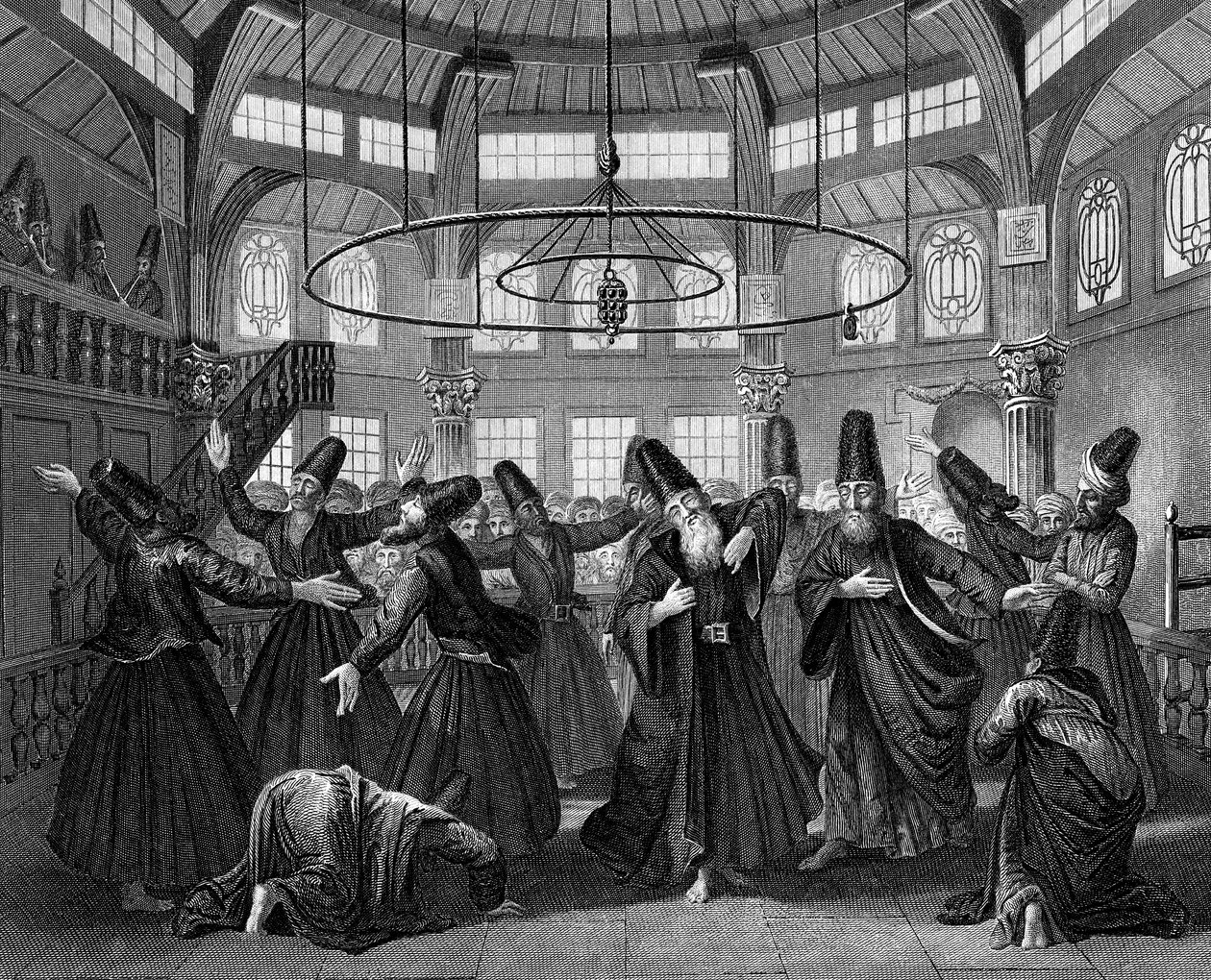 Dervischer, 1800-talet av Unbekannt
