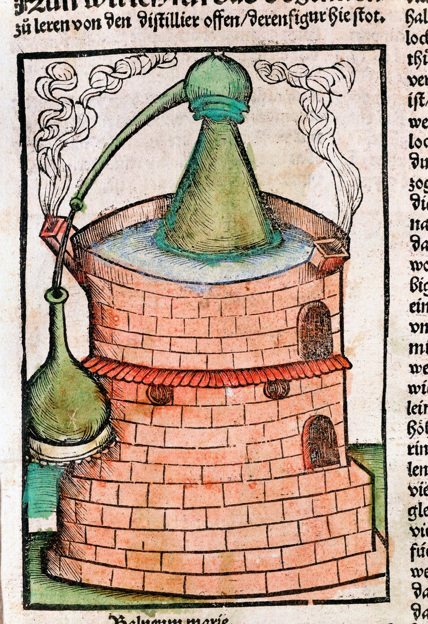 Destillation, 1500 av Unbekannt