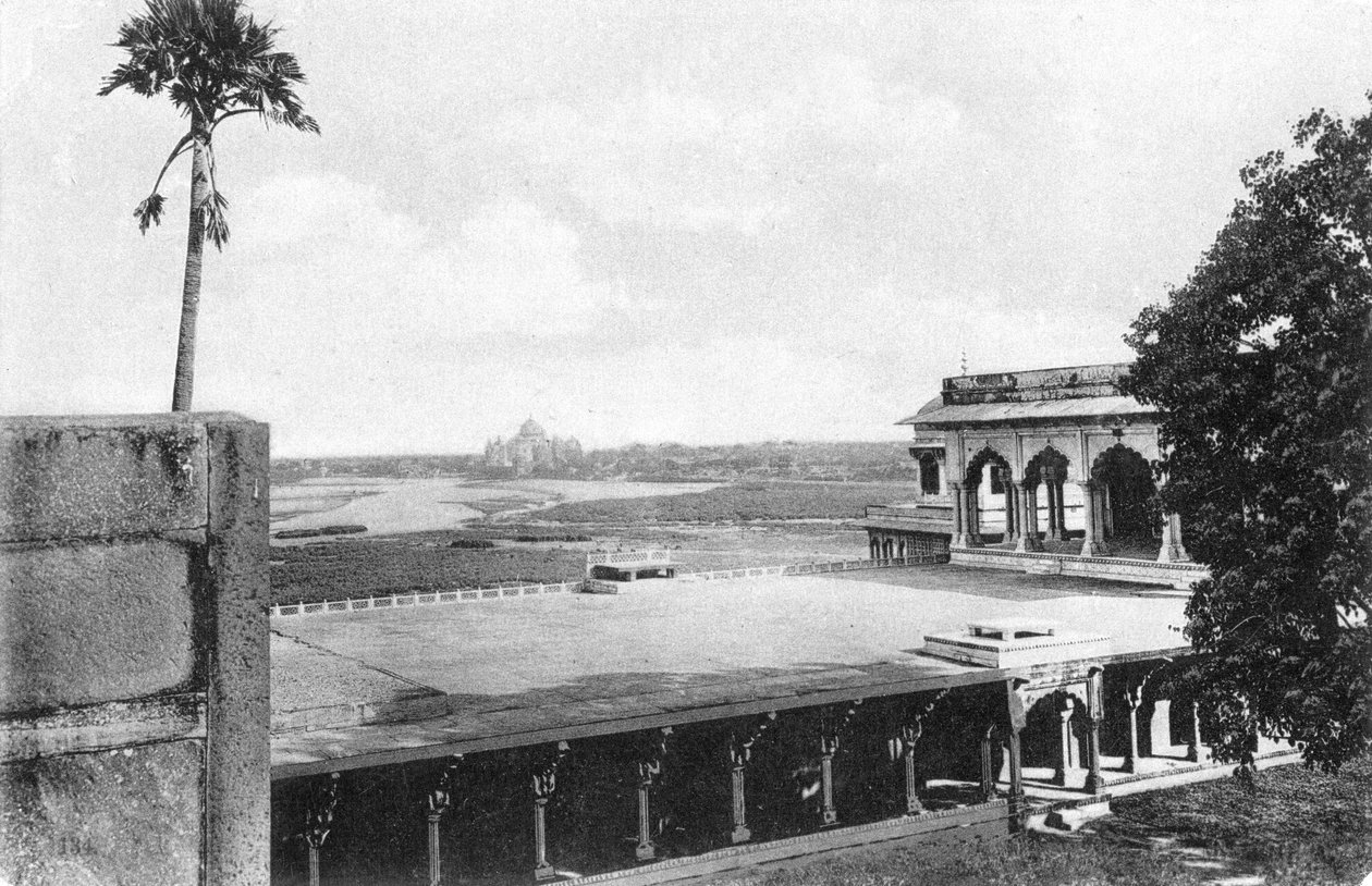 Diwan-I-Khas, Fort, Agra, 1900-talet av Unbekannt