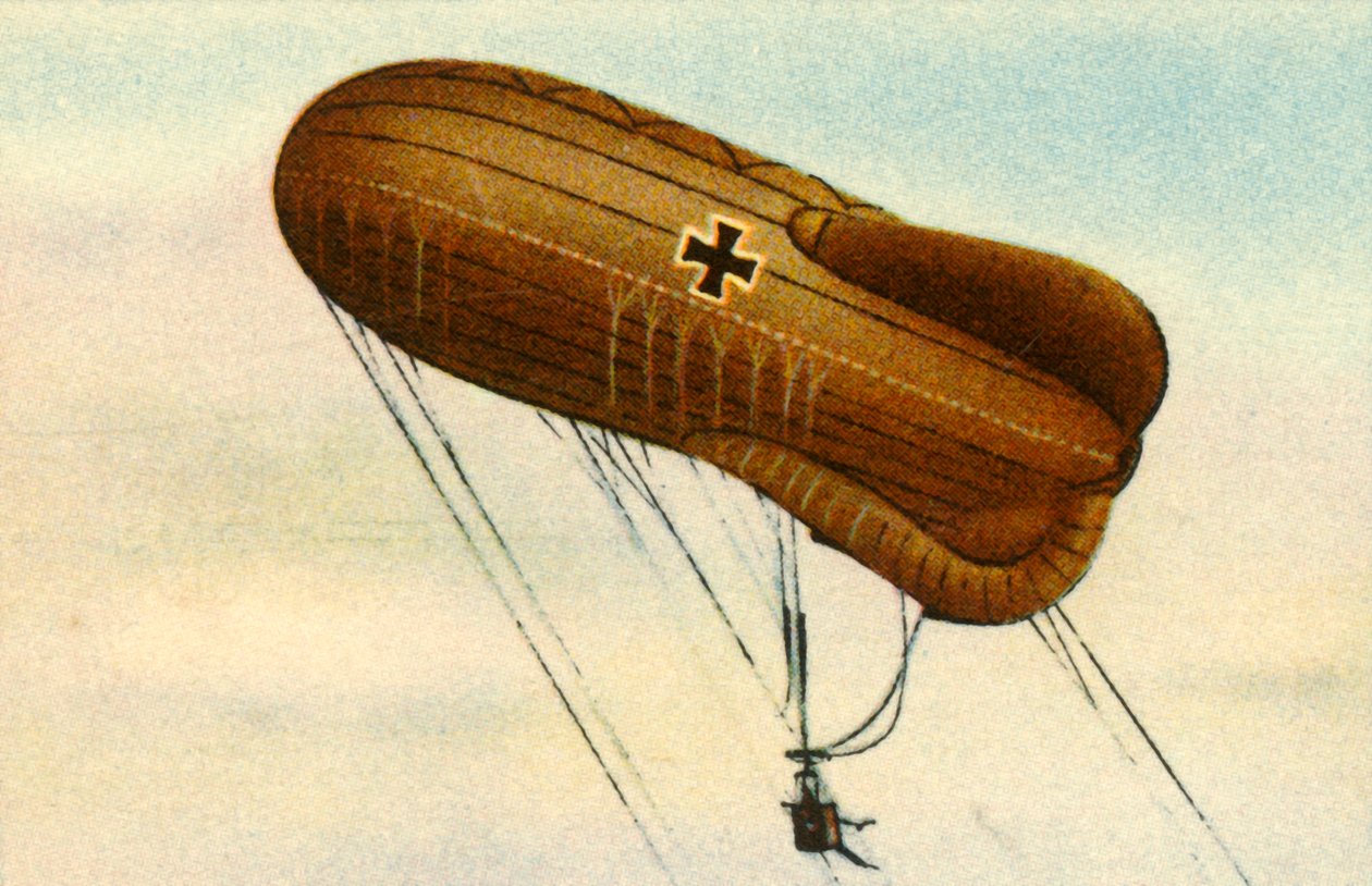 Drakbarrageballong, c1898, 1932. av Unbekannt