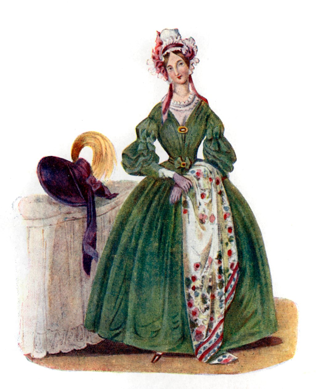 Klänning utan konst, 1836, 1904 av Unbekannt