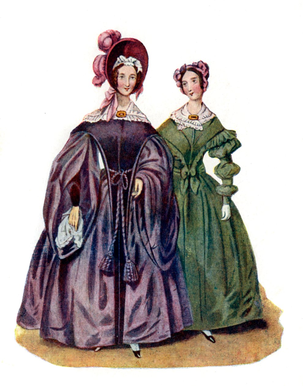 Klänning utan konst, 1836, 1904 av Unbekannt