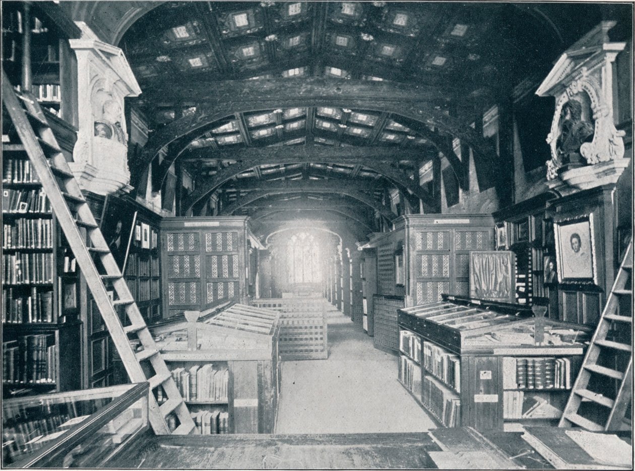Duke Humphreys bibliotek, c1902 av Unbekannt