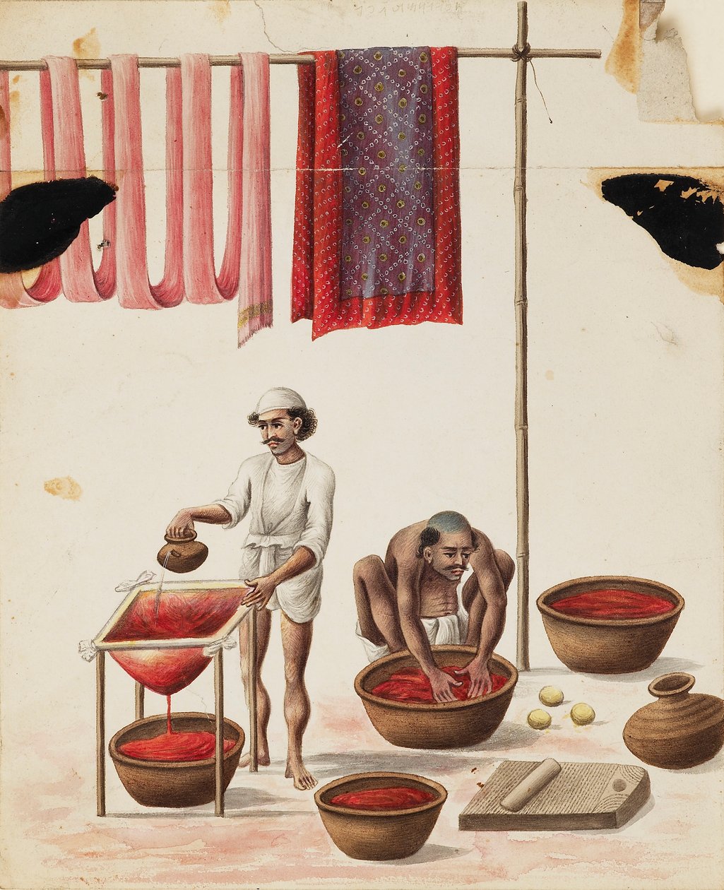 Färgare, 1840-1850 av Unbekannt