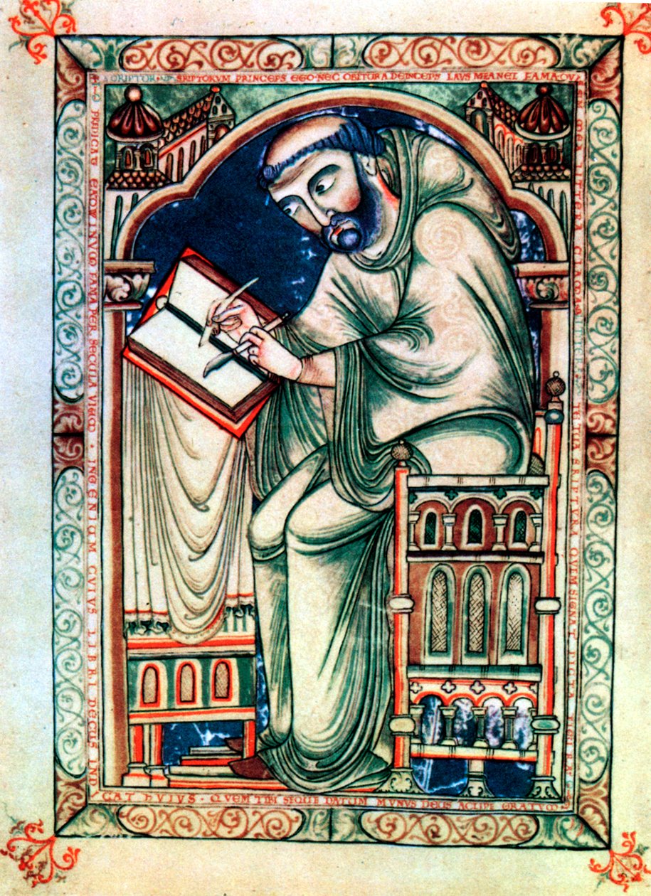 Eadwine the Scribe, c mitten av 1100-talet av Unbekannt