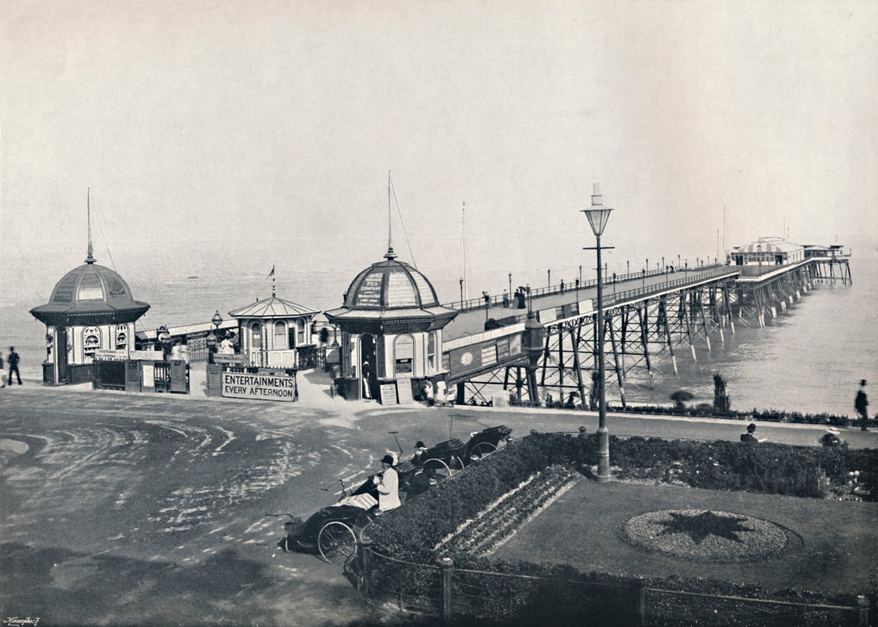 Eastbourne - The Pier, 1895 av Unbekannt