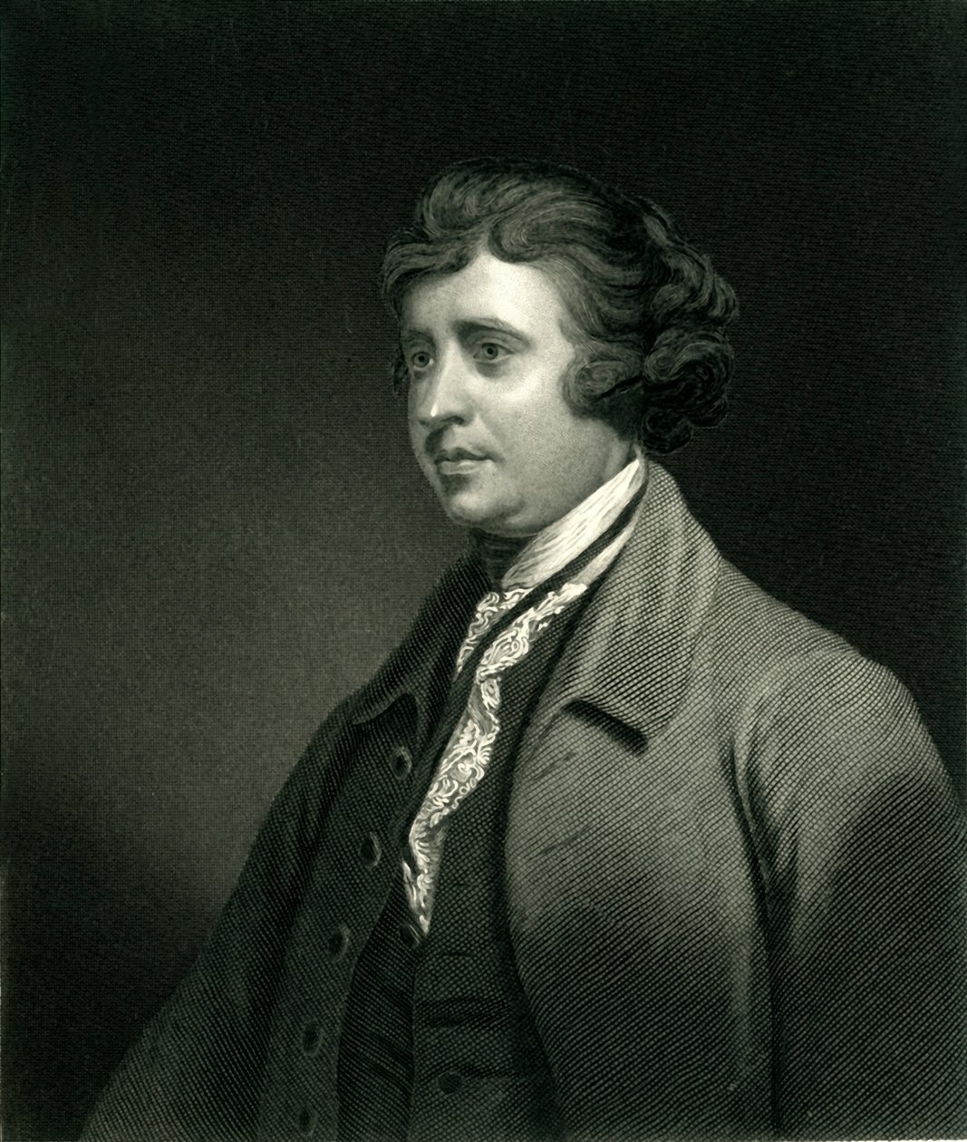 Edmund Burke, c1760, c1884. av Unbekannt