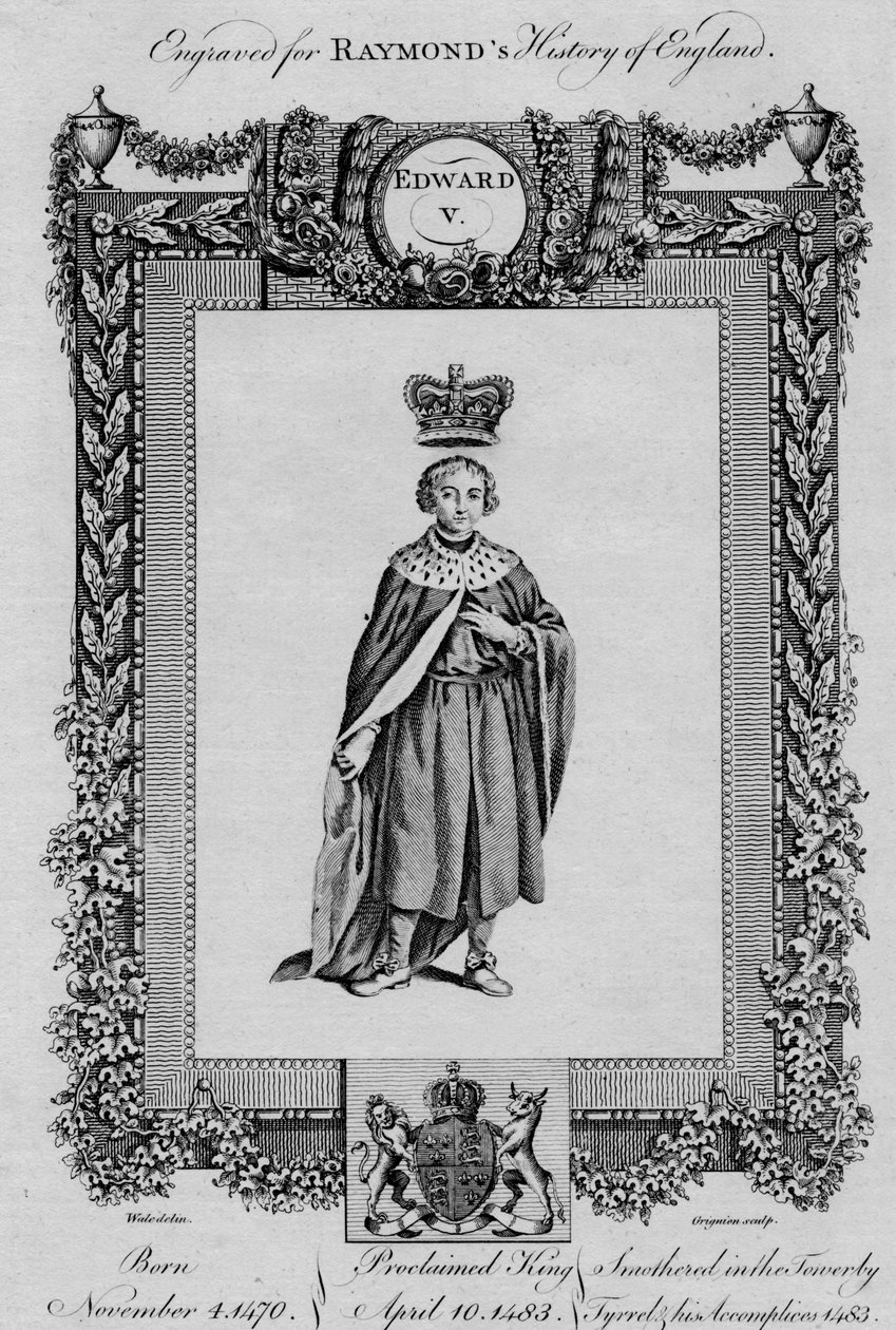 Edward V, c1787 av Unbekannt