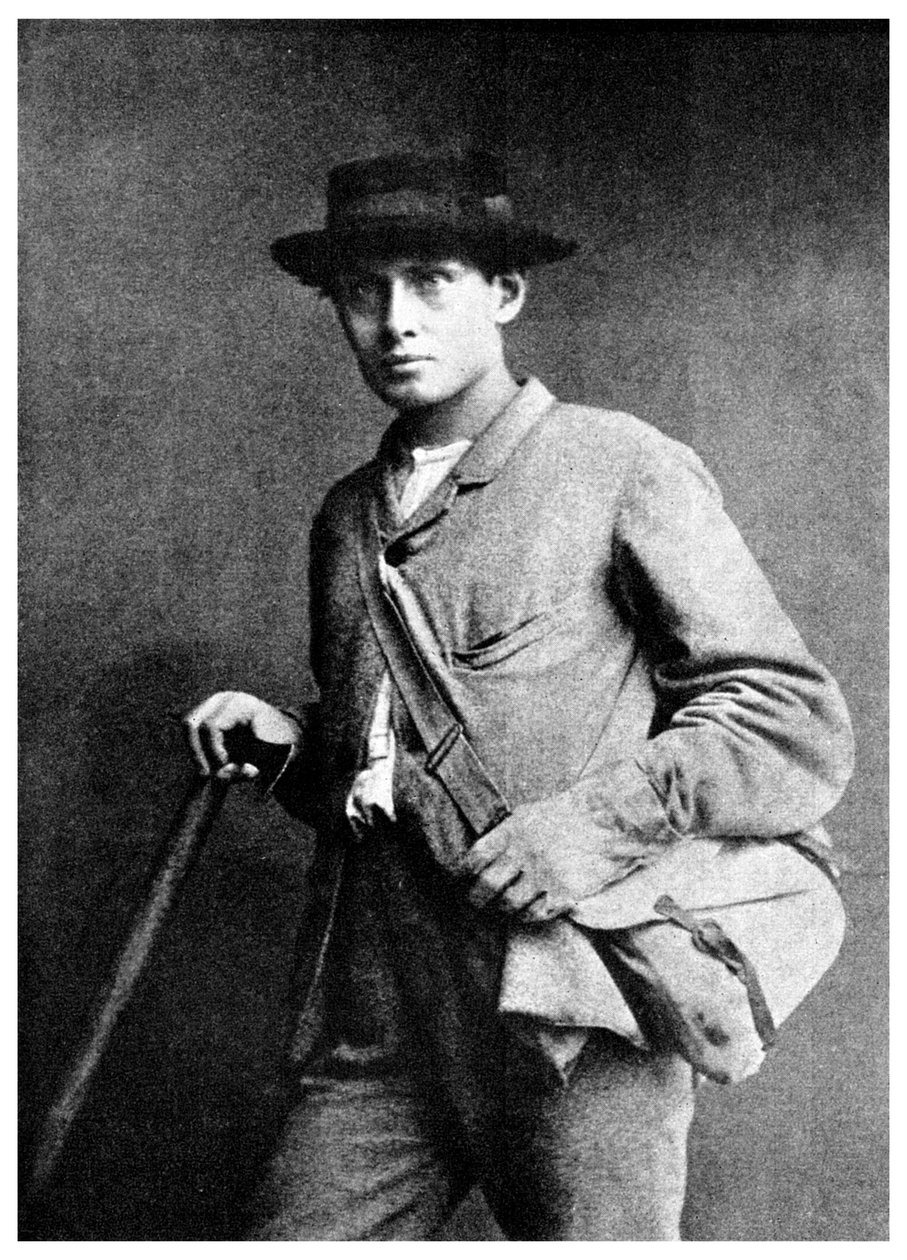 Edward Whymper, brittisk bergsbestigare, 1865 1956 av Unbekannt