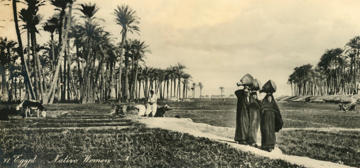 Egypten – infödda kvinnor, c1918-c1939. av Unbekannt