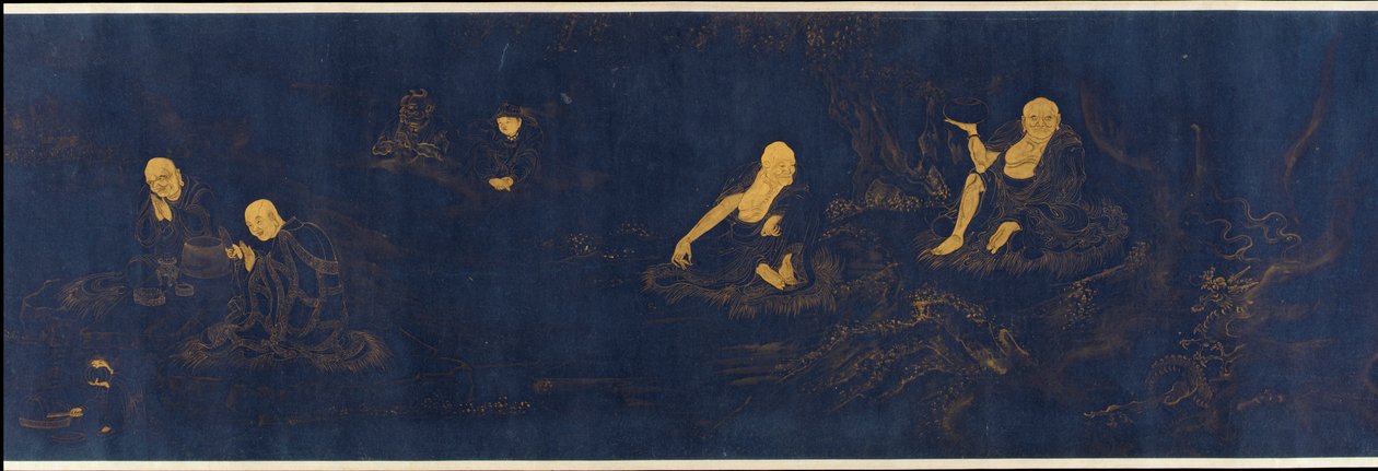 Arton Luohans, Mingdynastin, 1500-talet. av Unbekannt
