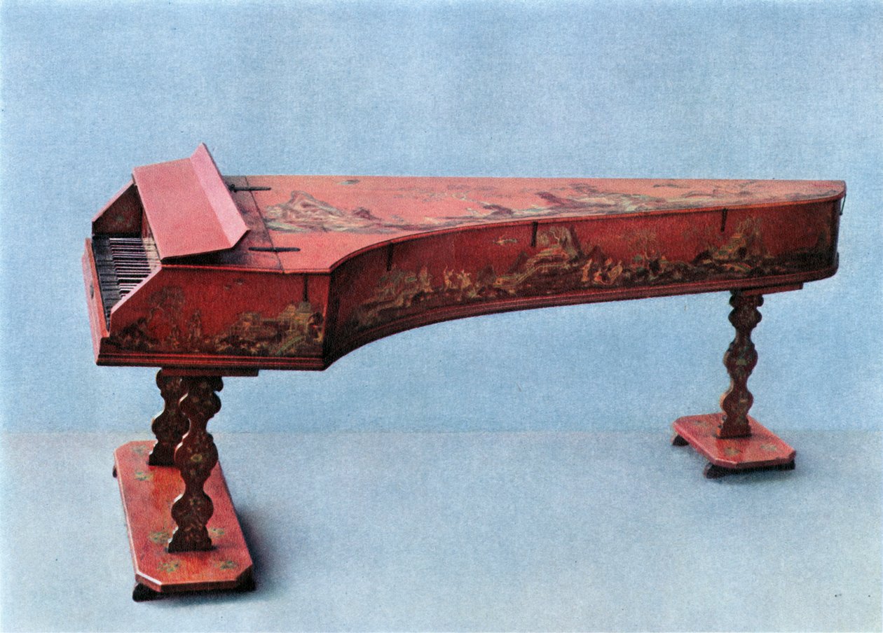 1700-talets cembalo, 1948 av Unbekannt