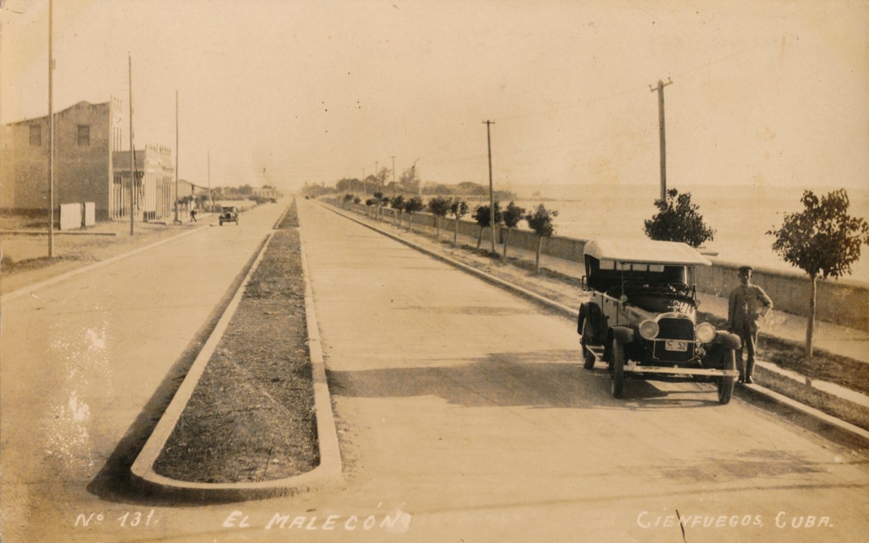 The Malecon, Cienfuegos, Kuba, c1910. av Unbekannt