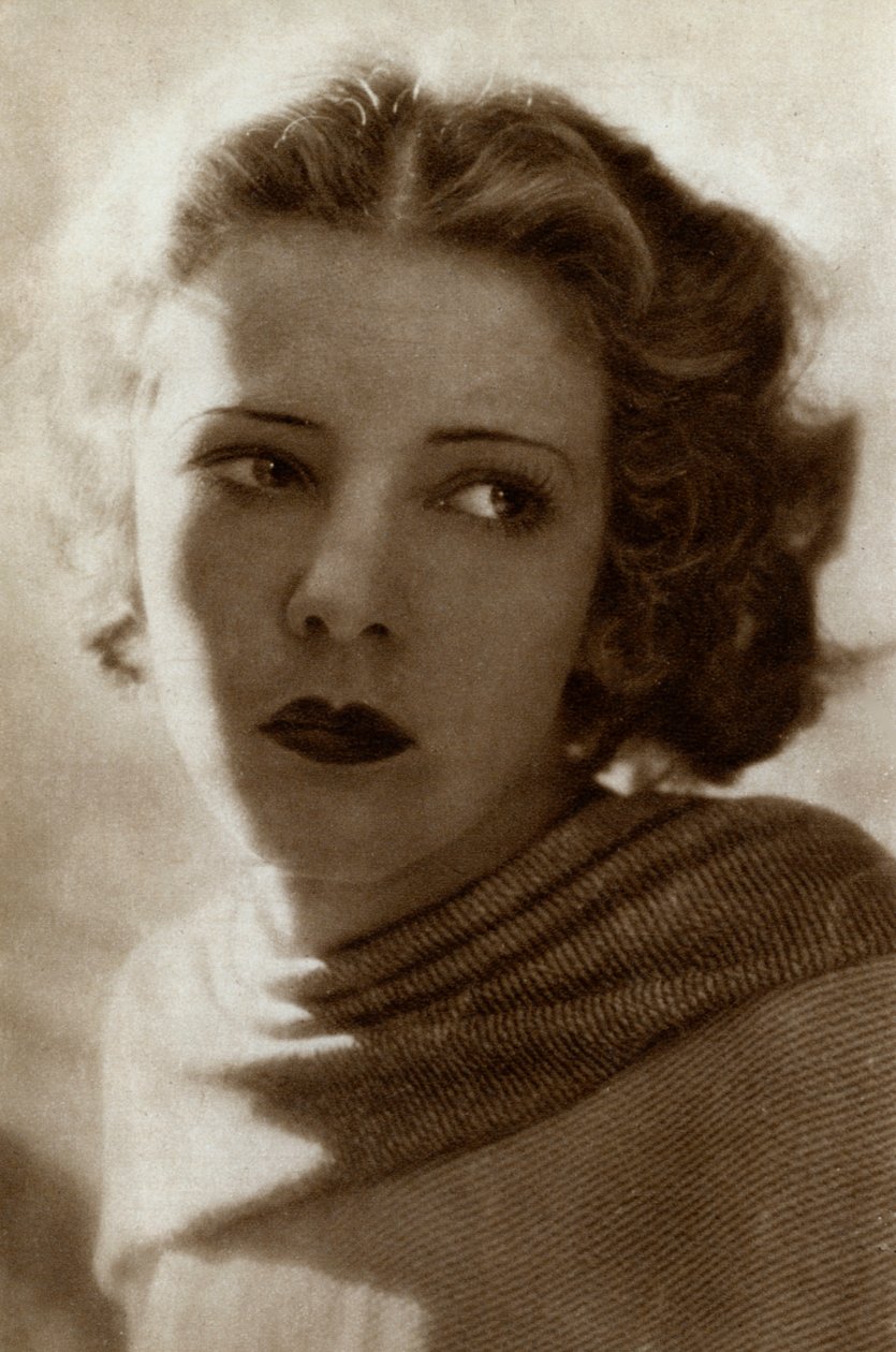 Elissa Landi, italiensk född skådespelerska, 1933 av Unbekannt