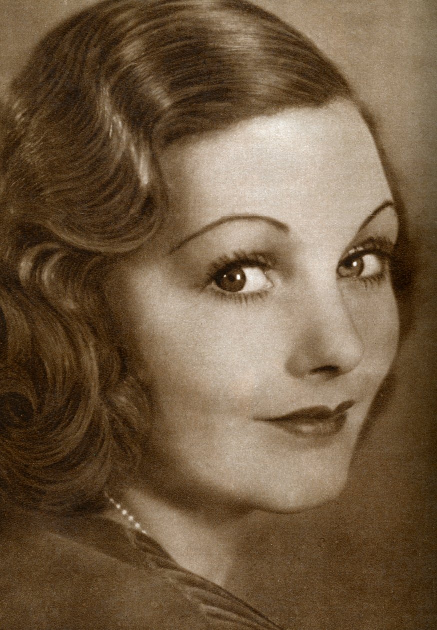 Elizabeth Allan, engelsk skådespelerska, 1933 av Unbekannt