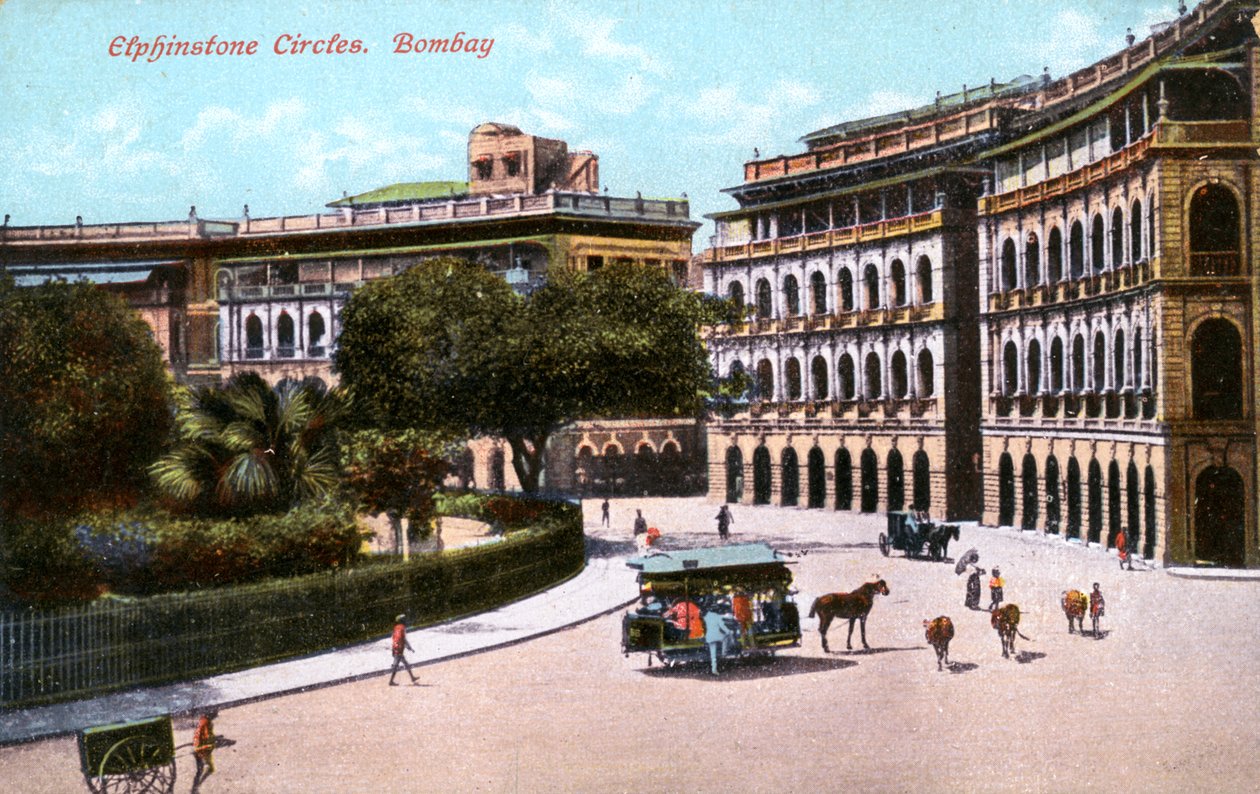 Elphinstone Circles, Bombay, Indien, tidigt 1900-tal av Unbekannt