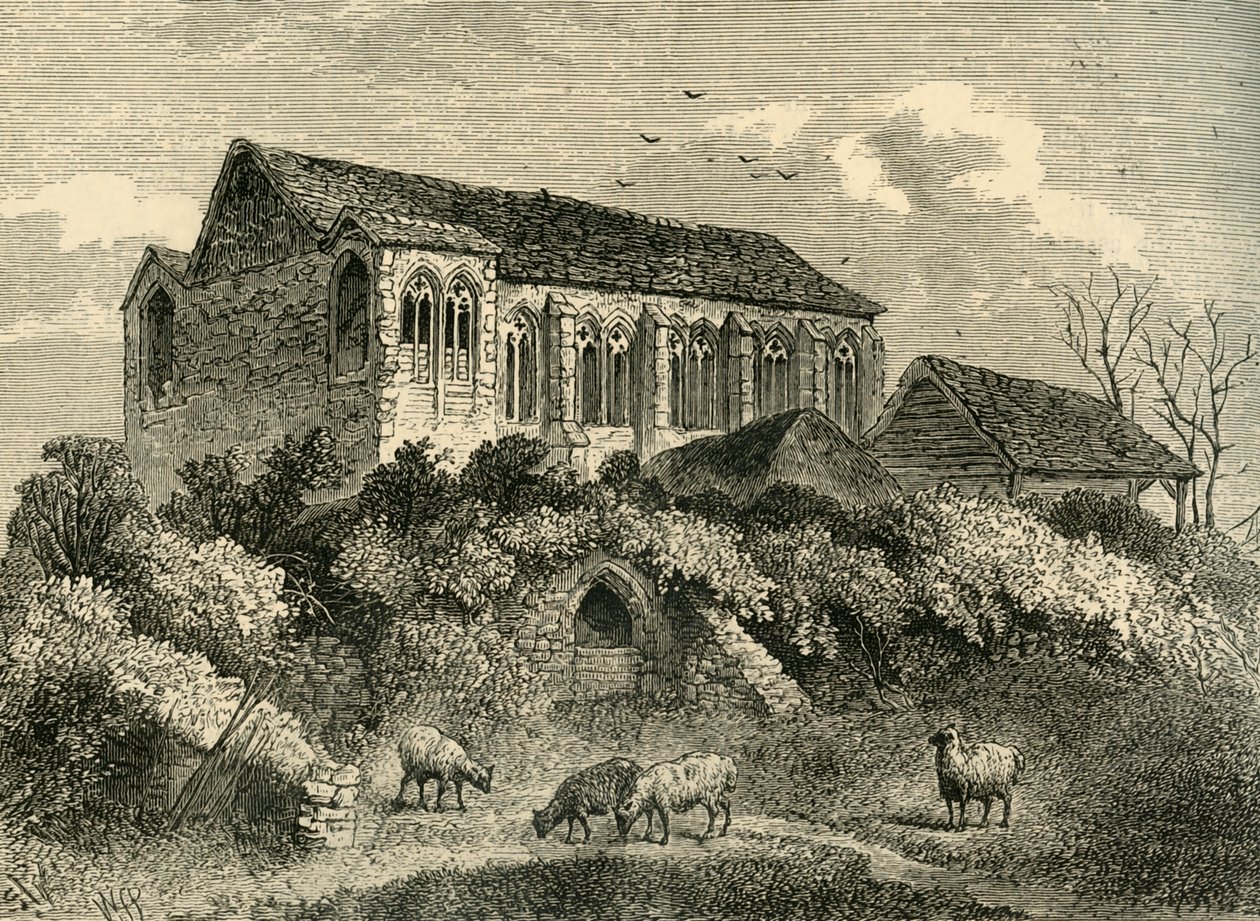 Eltham Palace 1790, c1878. av Unbekannt