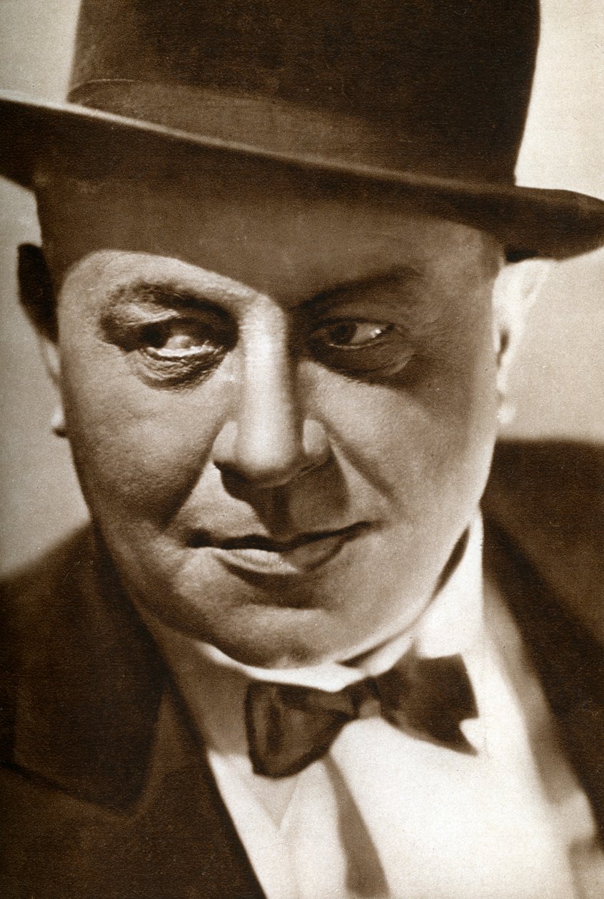 Emil Jannings, schweizisk skådespelare, 1933 av Unbekannt