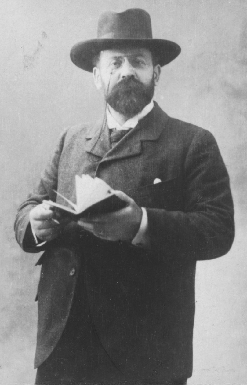 Emile Moreau, c1893 av Unbekannt