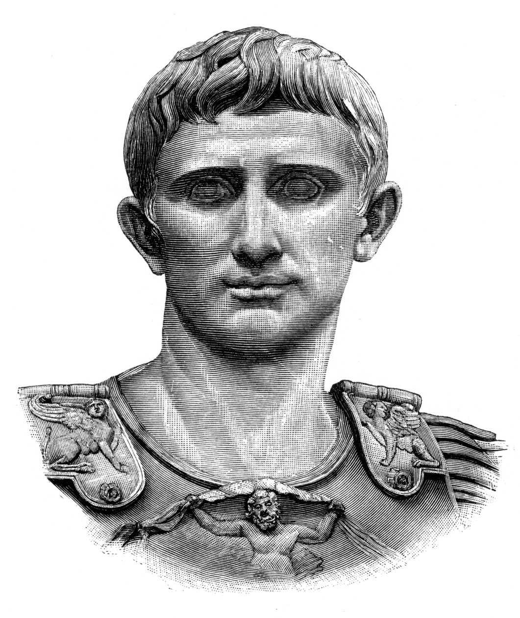 Kejsar Caesar Augustus, 1902 av Unbekannt
