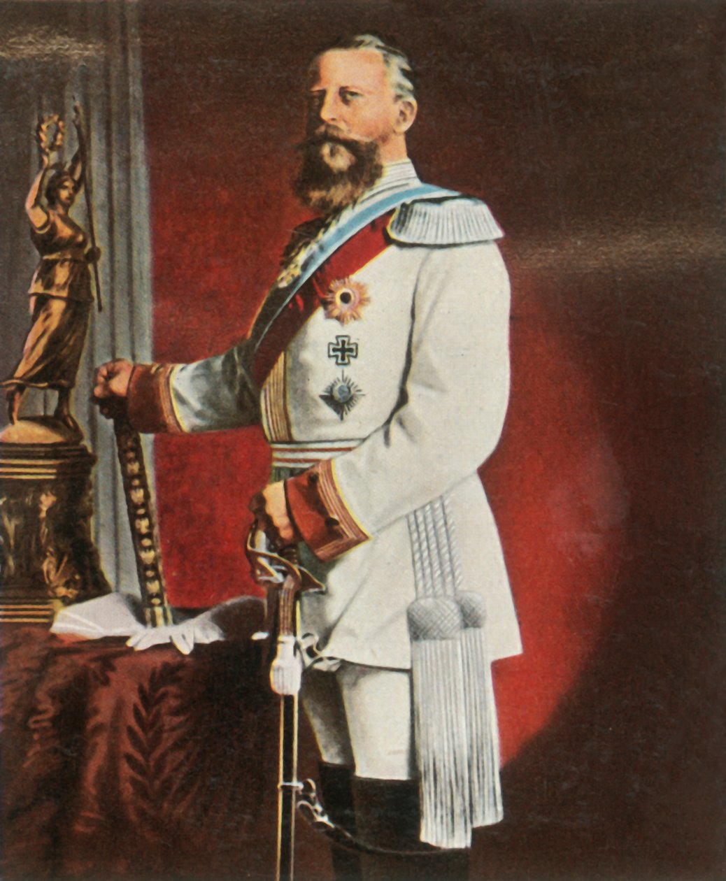 Kejsar Fredrik III, c1888, 1936. av Unbekannt