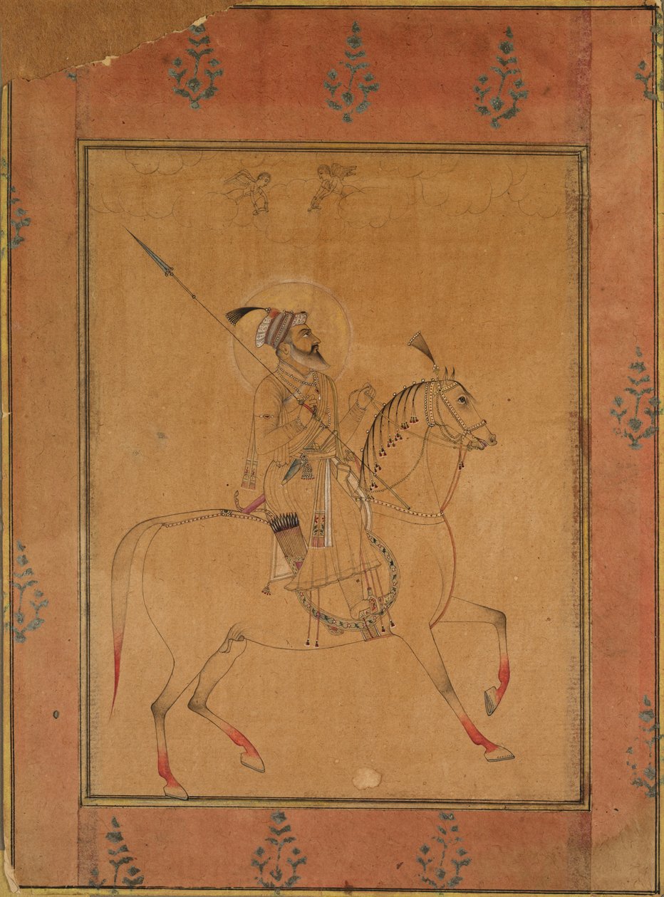 Kejsar Shah Jahan, sent 1600-tal. av Unbekannt