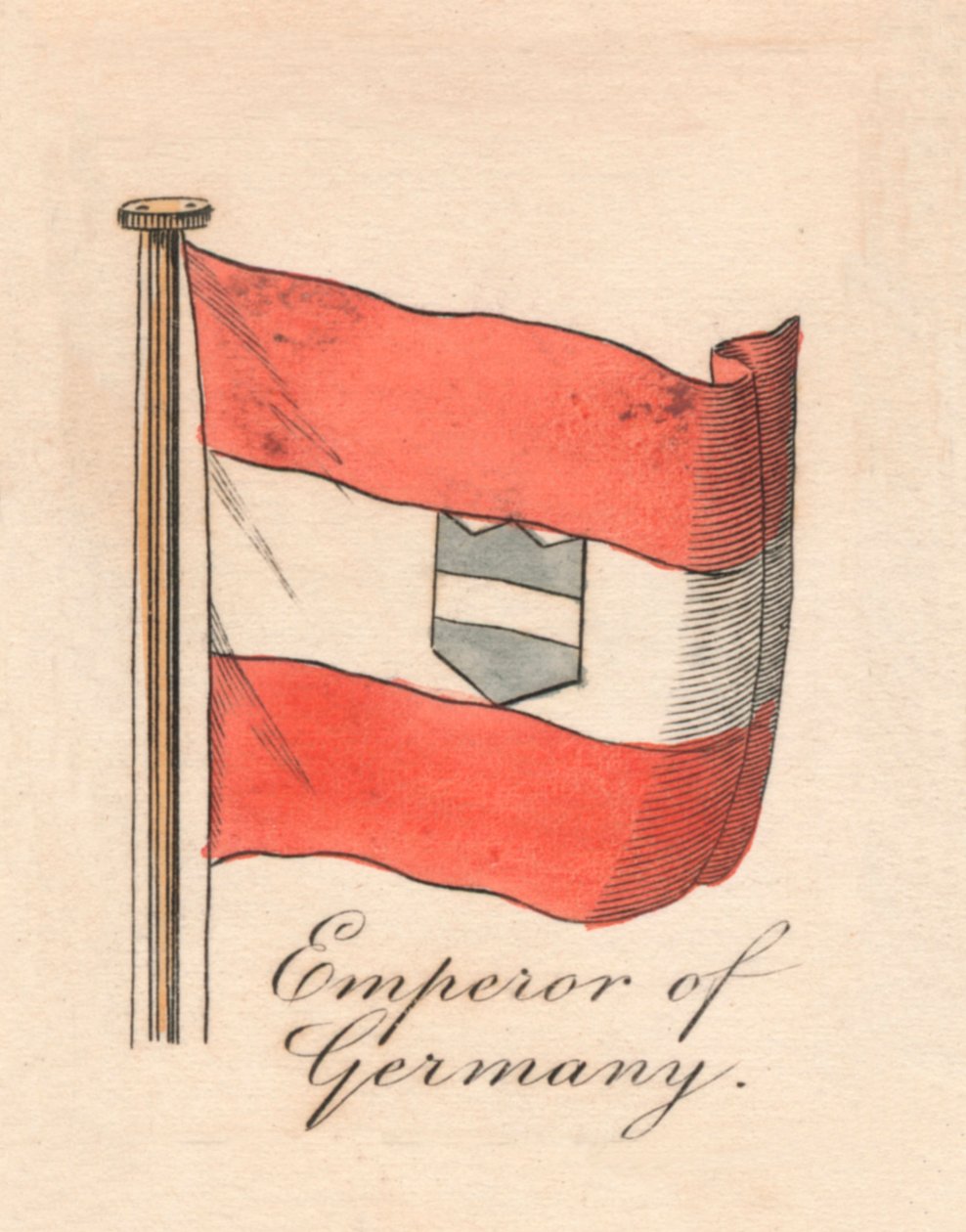Tysklands kejsare, 1838 av Unbekannt
