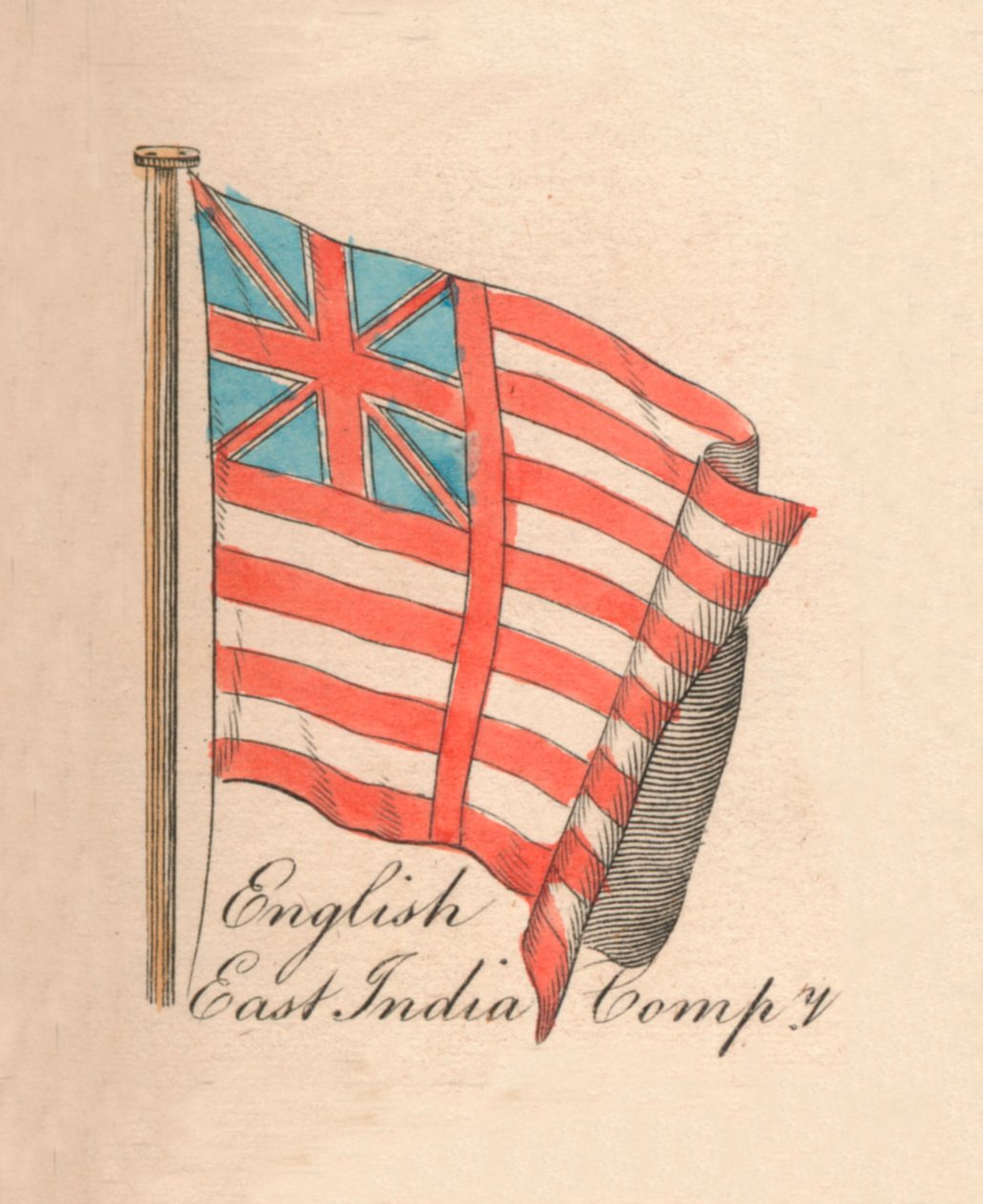 Engelska Ostindiska kompaniet, 1838 av Unbekannt