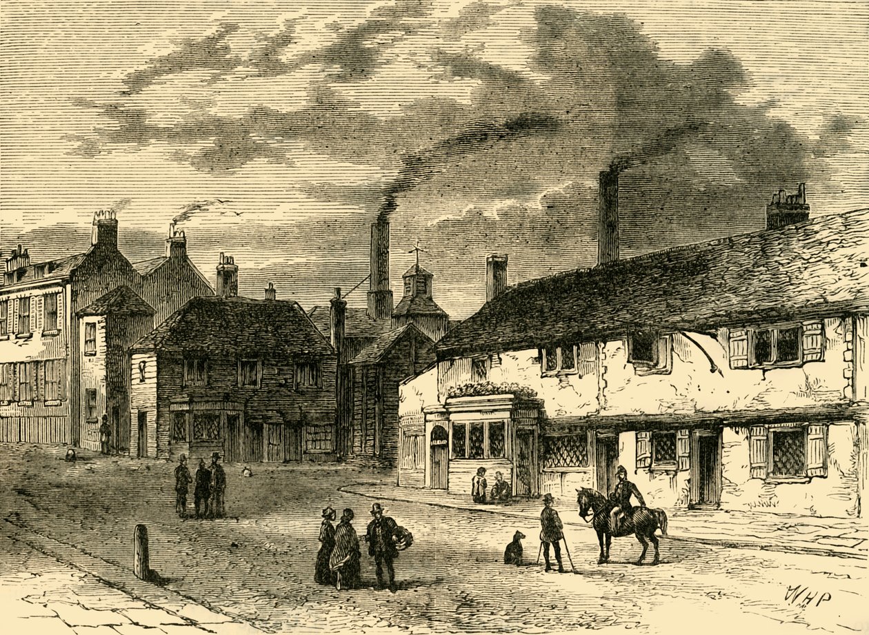 Ingången till Chiswick, c1878. av Unbekannt