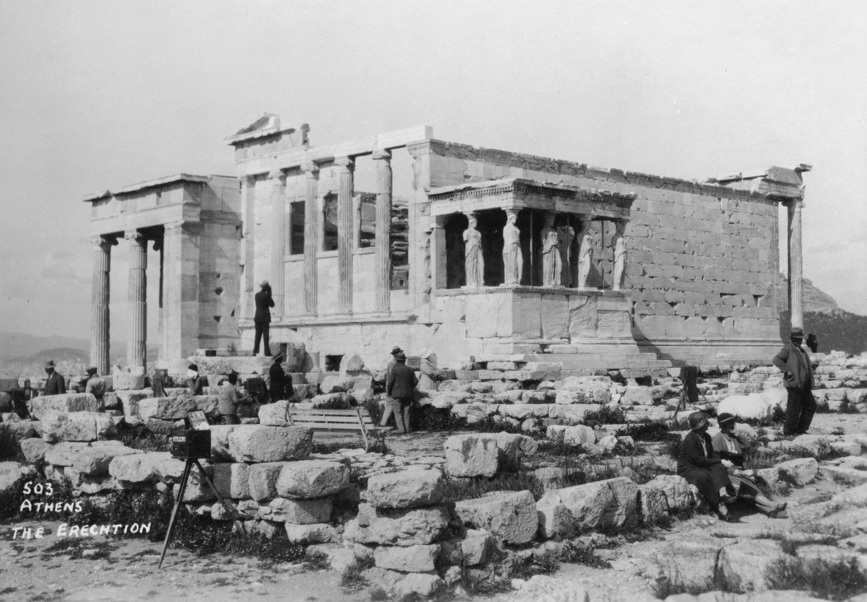 Erechtheion, Aten, Grekland, c1920-c1930-tal av Unbekannt