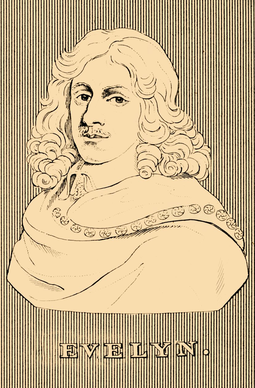 Evelyn, 1620-1706, 1830. av Unbekannt