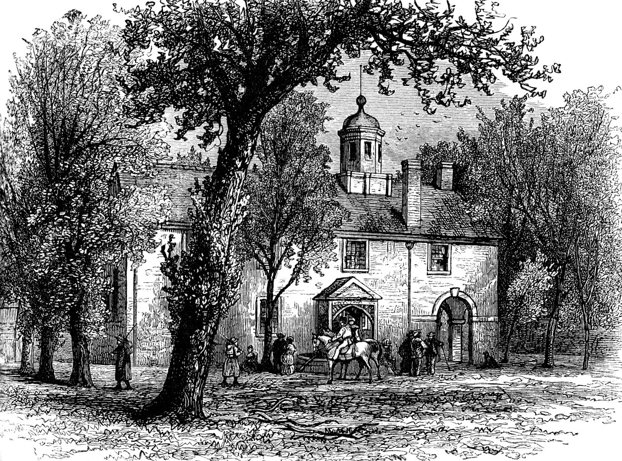 Fairfax Courthouse, Virginia, c1880 av Unbekannt