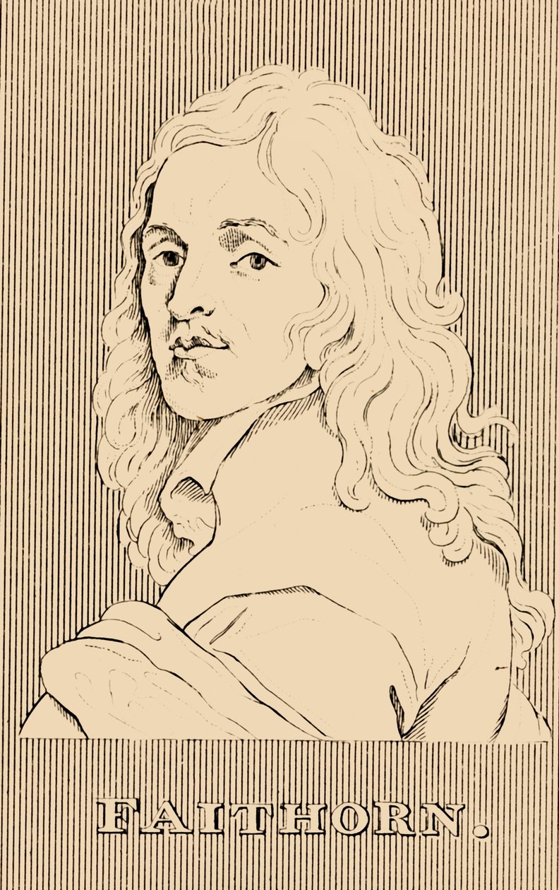Faithorn, 1616-1691, 1830. av Unbekannt