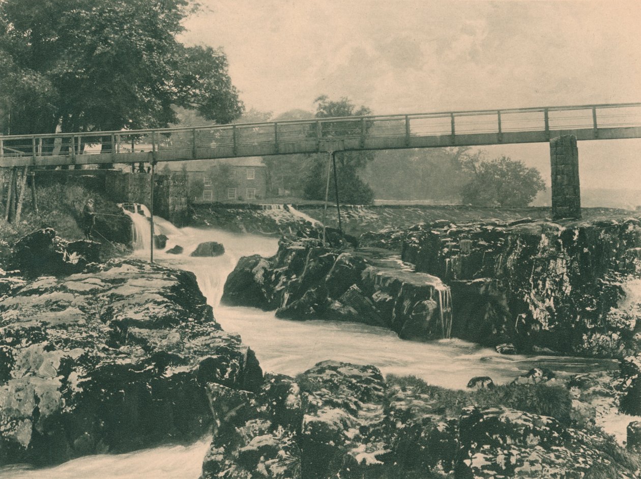Falls of the Wharfe, 1902 av Unbekannt