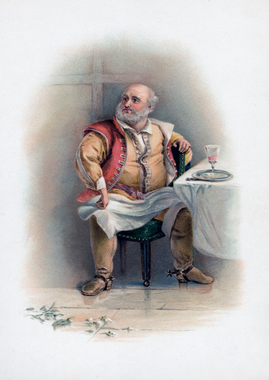 Falstaff, 1891 av Unbekannt