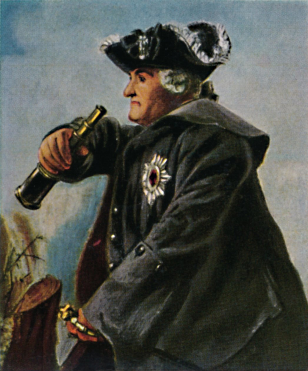 Fältmarskalk Keith 1696-1758. - Målning av Menzel, 1934. av Unbekannt