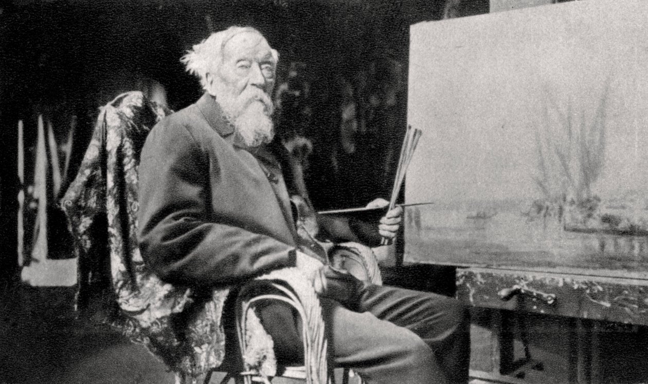 Felix Ziem, fransk konstnär, 1905 av Unbekannt