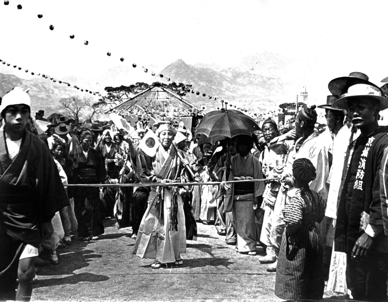 Festival, Korea, 1900 av Unbekannt