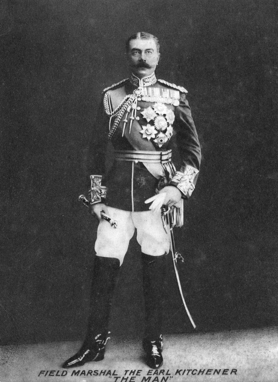 Fältmarskalk, Earl Kitchener, tidigt 1900-tal av Unbekannt