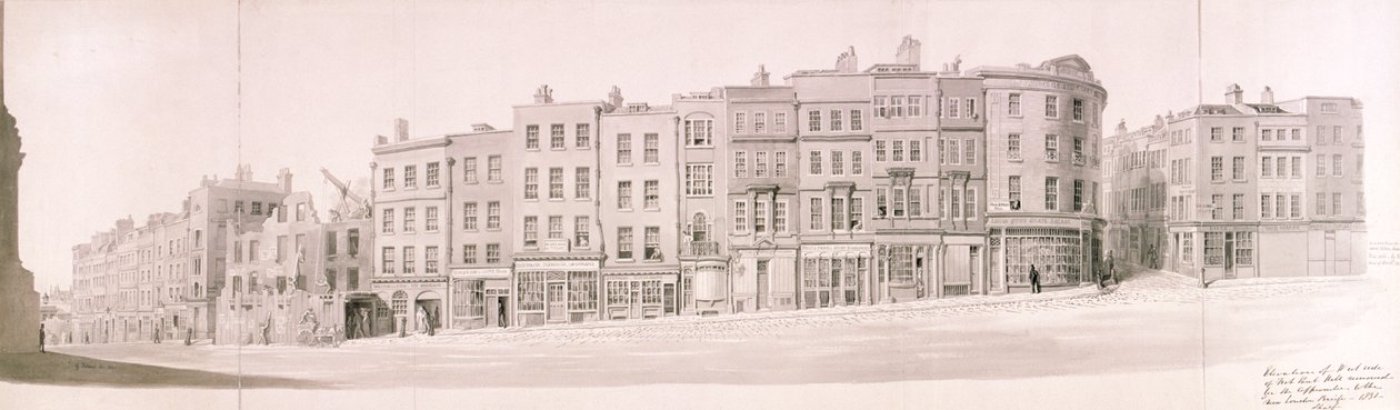 Fish Street Hill, London av Unbekannt