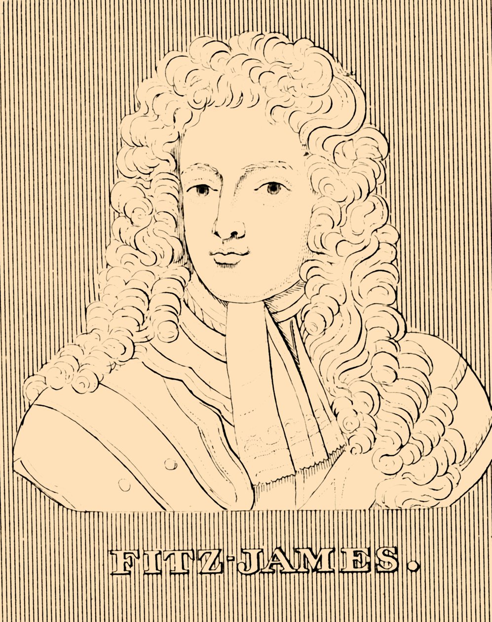Fitz-James, 1670-1734, 1830. av Unbekannt