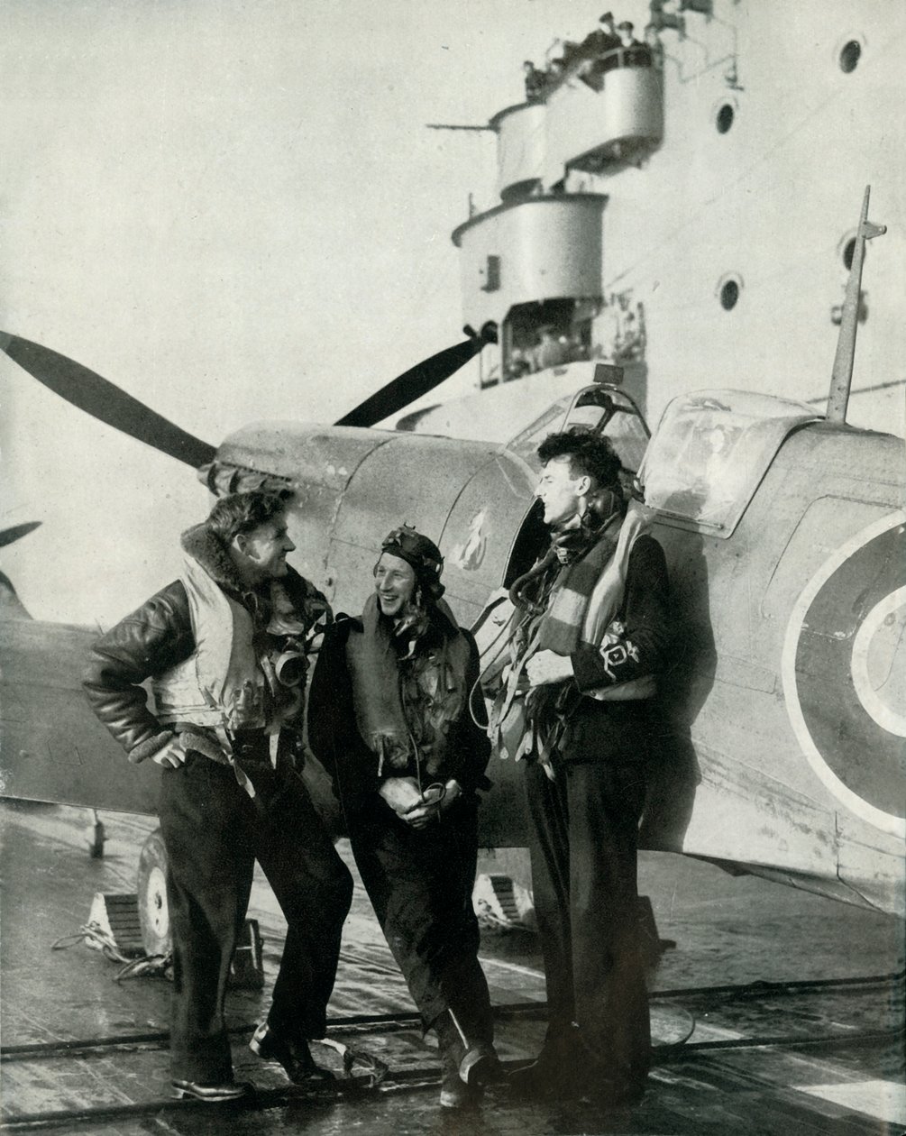 Fleet Air Arm-piloter, 1943. av Unbekannt