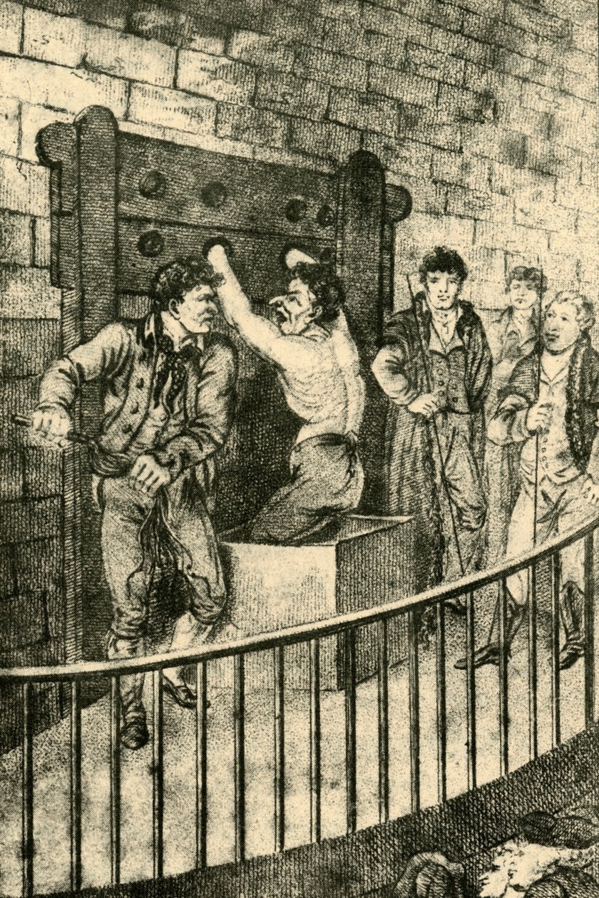 Piskning vid Old Bailey, 1809, 1925. av Unbekannt