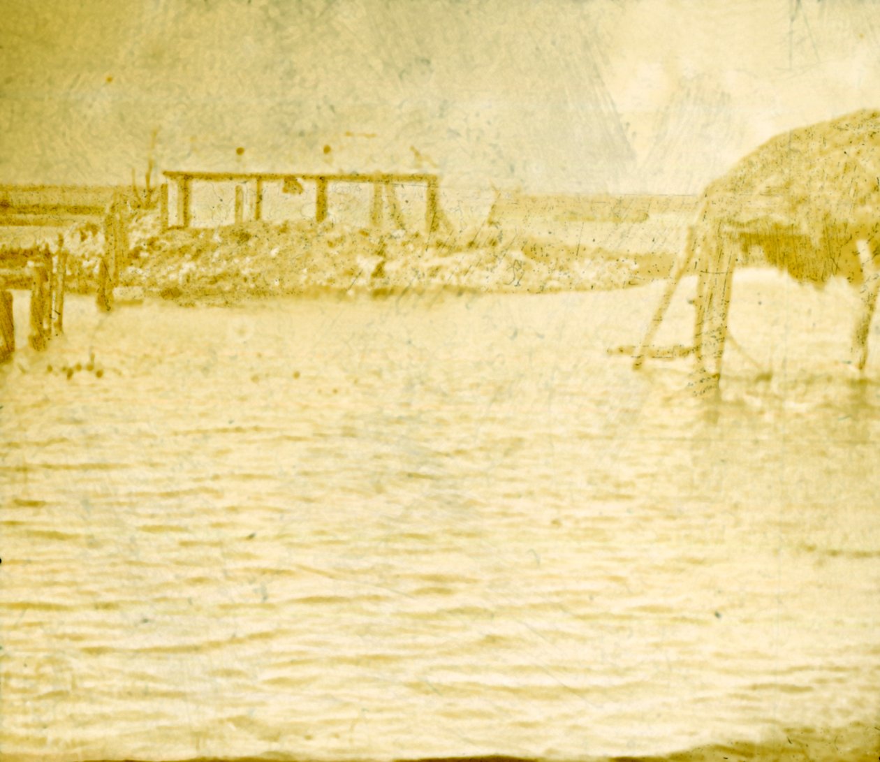 Flood, Ramskapelle, Belgien, c1914-c1918 av Unbekannt