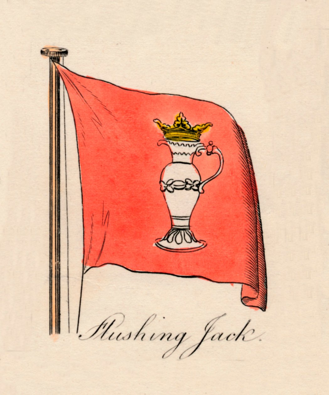 Flushing Jack, 1838 av Unbekannt
