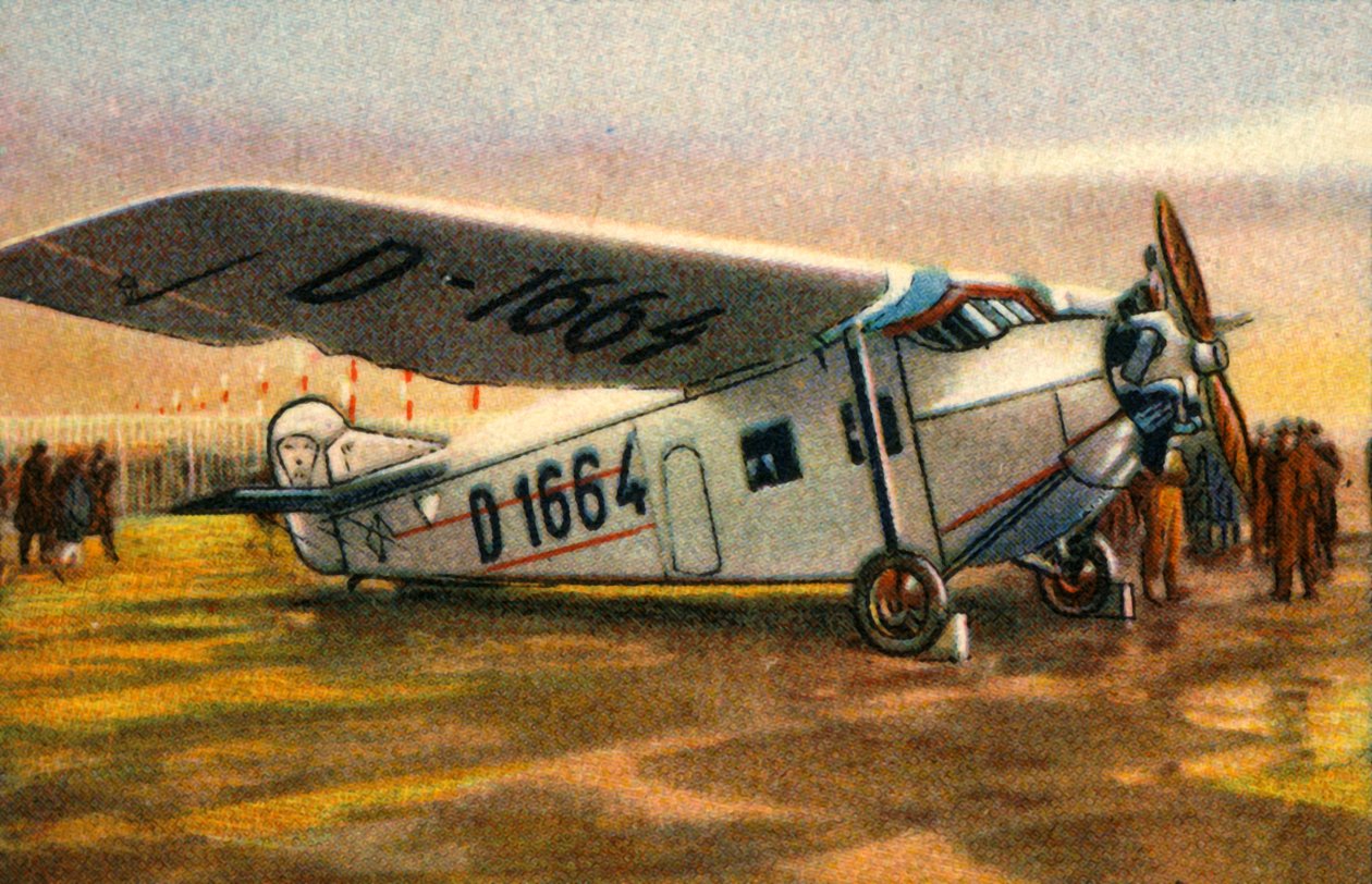 Focke-Wulf A28 Habicht-plan, 1920-talet, 1932. av Unbekannt